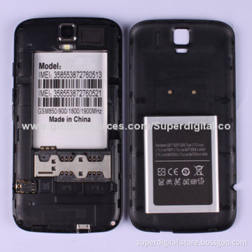 Super Slim Smartphones, Android 4.2 OS/MTK6572 Dual-core, 512MB + 256GB, Speaker, Flashlight, 3G
